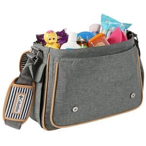 Columbia Sunshine Springs Messenger Diaper Bag, Grey